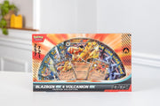 Pokemon TCG: Blaziken ex & Volcanion ex Premium Collection - 2025 Amazon Holiday Exclusive Card Game Pokemon