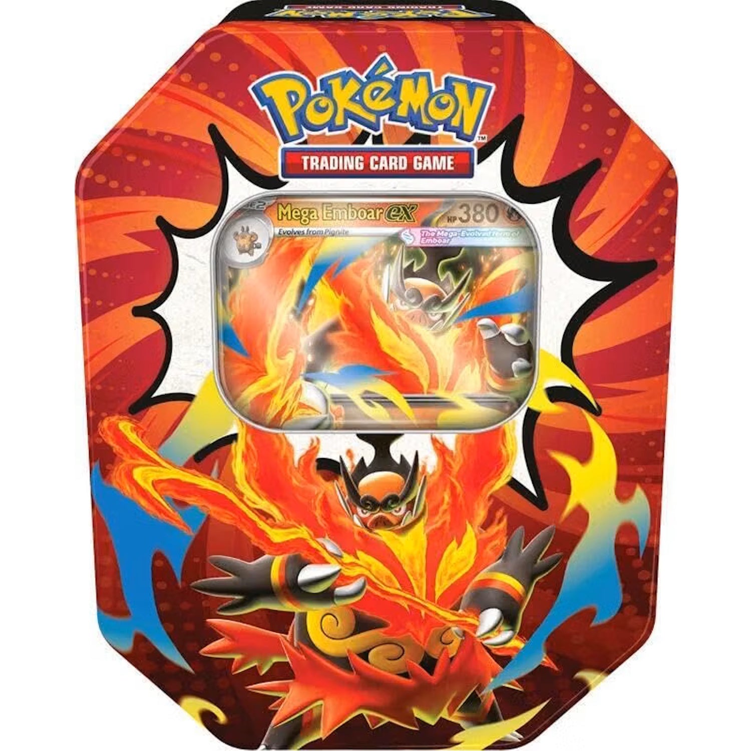 Pokemon TCG: Mega Evolutions - Ascended Heroes Mega Emboar Ex Tin