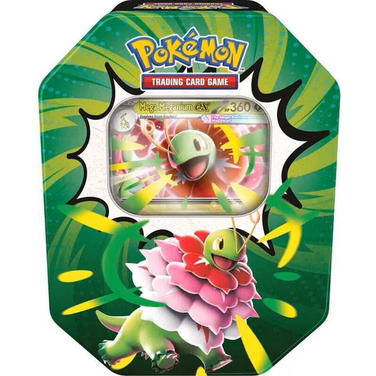 Pokemon TCG: Mega Evolutions - Ascended Heroes Mega Meganium Ex Tin