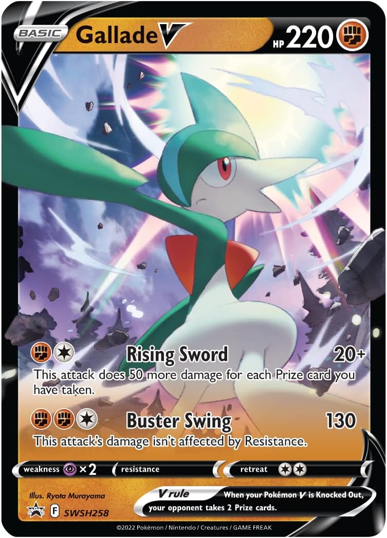 Pokemon TCG: Hidden Potential Tin (Gallade V) (4 Packs) Card Game Pokemon