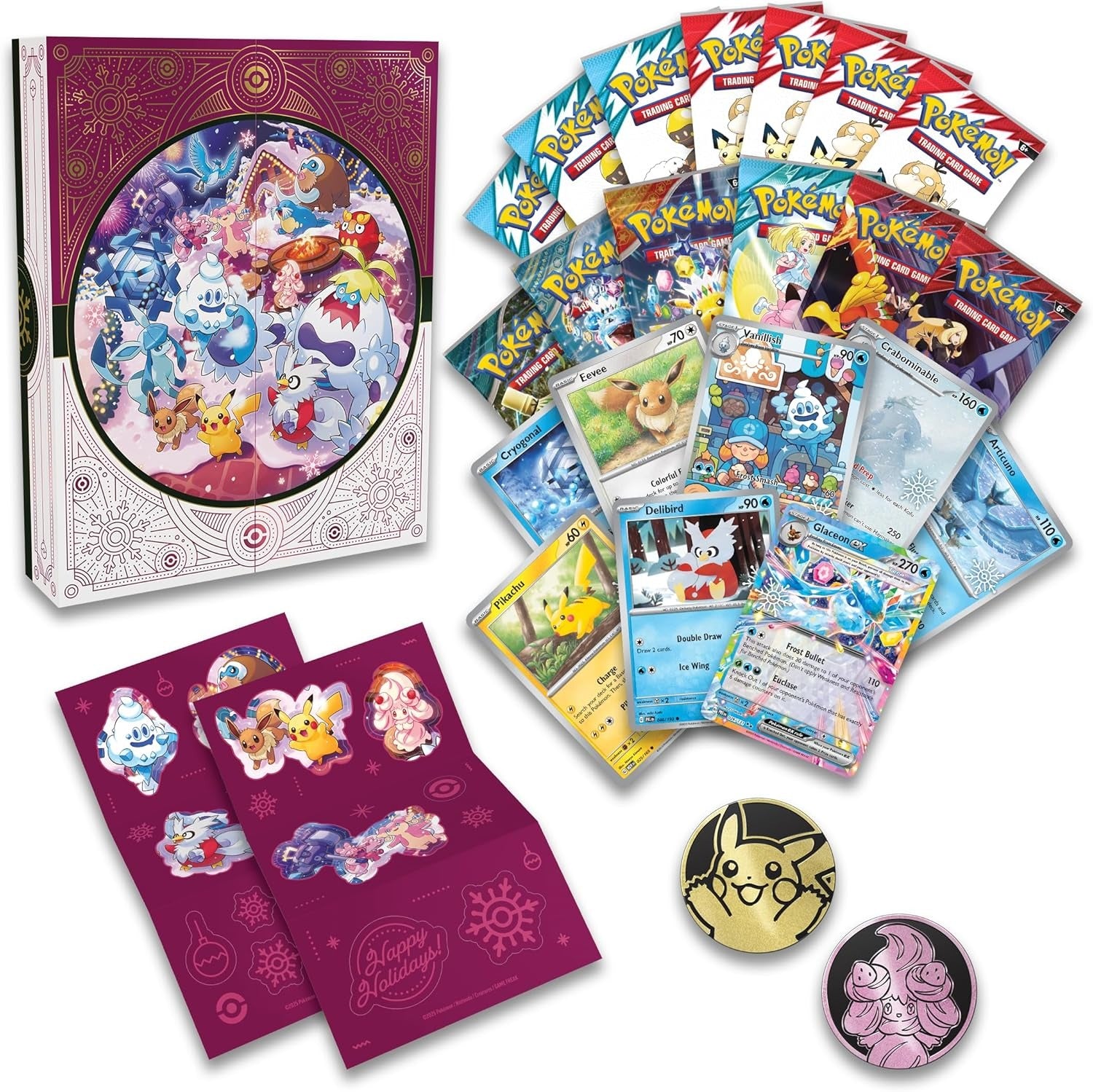 Pokemon TCG: Holiday Advent Calendar 2025 Card Game Pokemon
