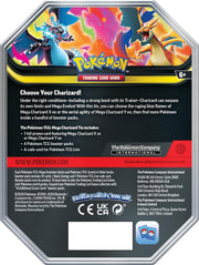 Pokemon TCG: Mega Evolution - Mega Charizard Y ex Tin Card Game Pokemon