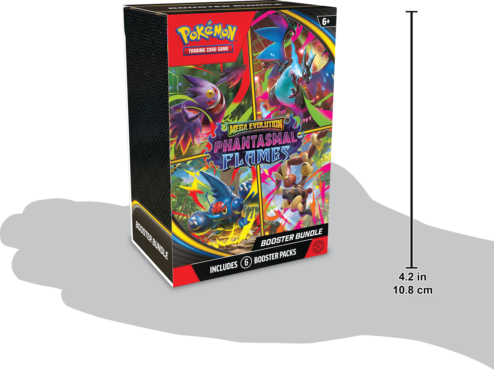 Pokemon TCG: Mega Evolution - Phantasmal Flames Booster Bundle Card Game Pokemon