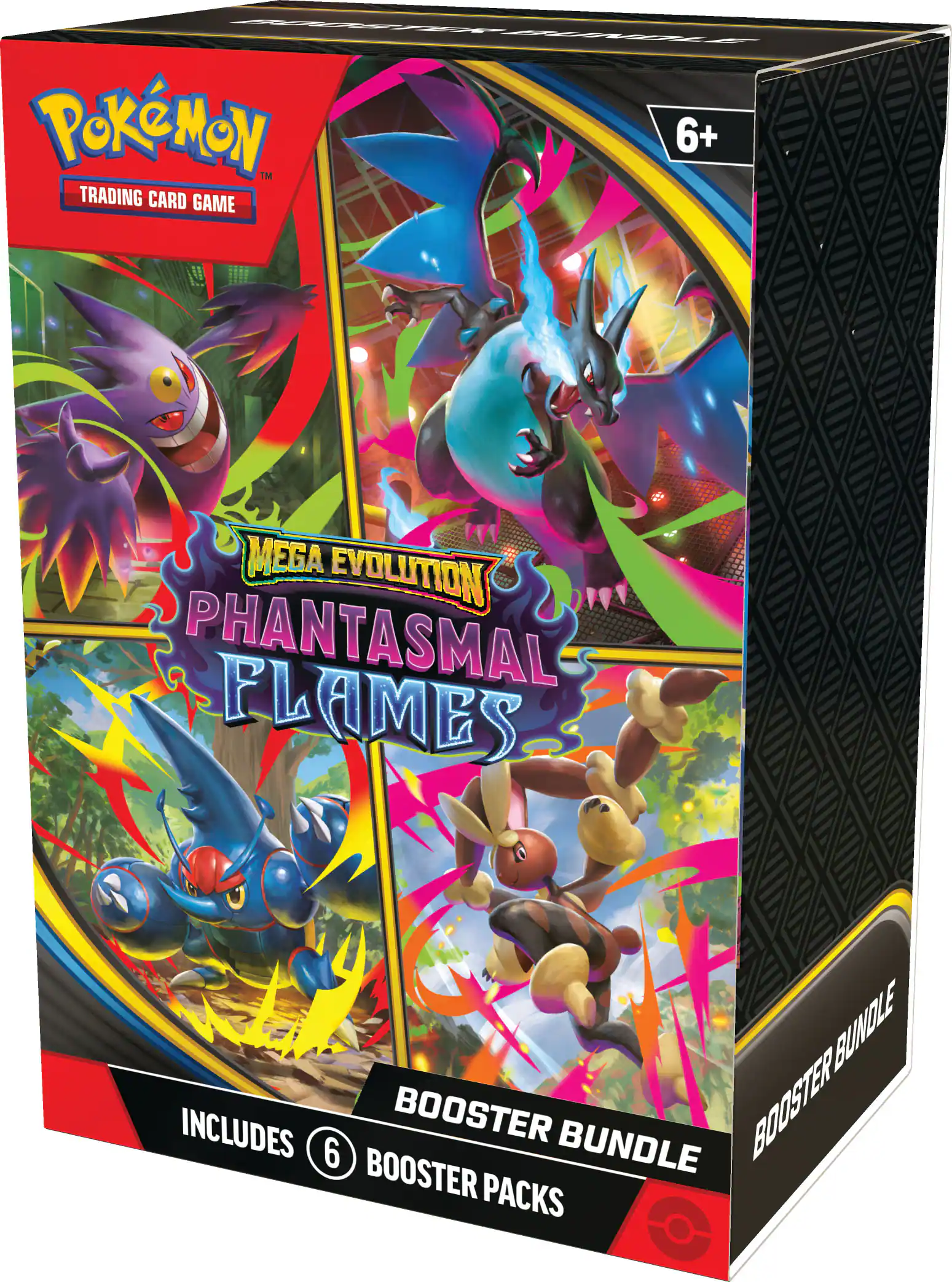 Pokemon TCG: Mega Evolution - Phantasmal Flames Booster Bundle Card Game Pokemon