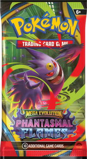 Pokemon TCG: Mega Evolution - Phantasmal Flames Booster Pack Card Game Pokemon