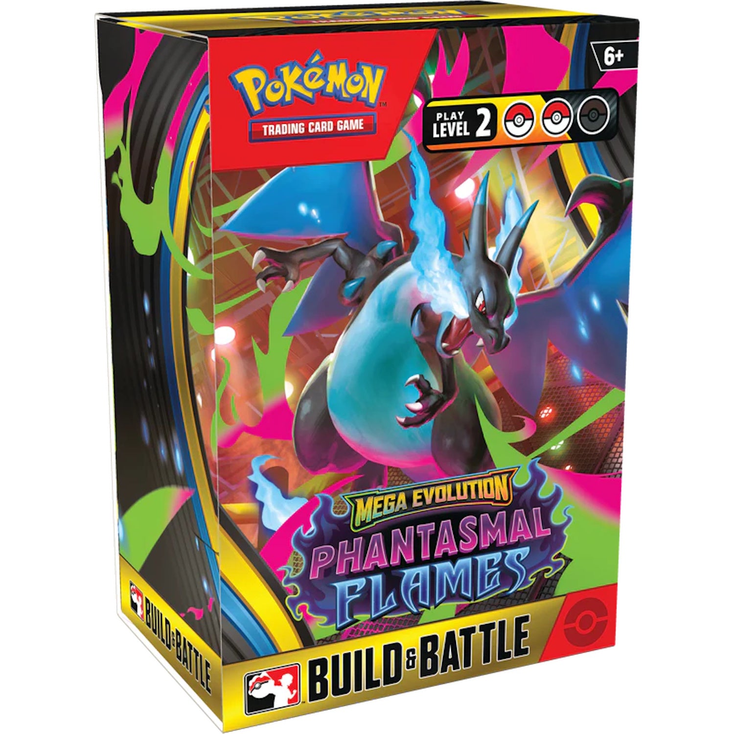 Pokemon TCG: Mega Evolution - Phantasmal Flames Build & Battle Box Card Game Pokemon