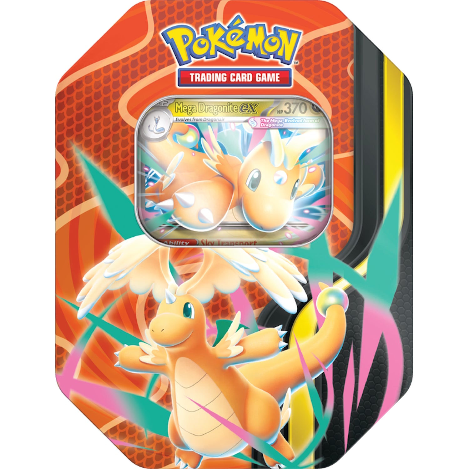 Pokemon TCG: Mega Forces Tin - Mega Dragonite Card Game Pokemon