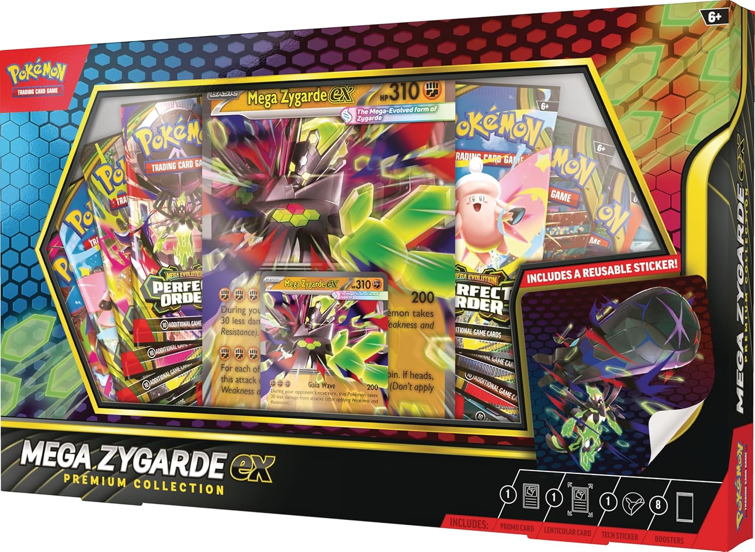Pokemon TCG: Mega Zygarde ex Premium Collection Card Game Pokemon