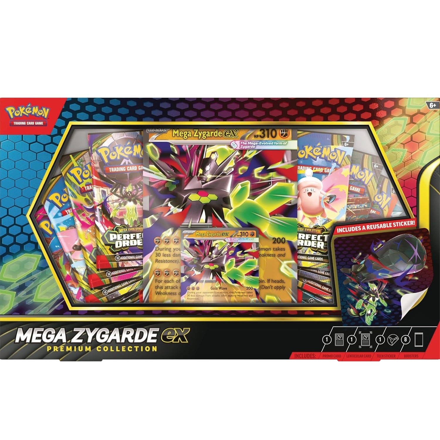 Pokemon TCG: Mega Zygarde ex Premium Collection Card Game Pokemon
