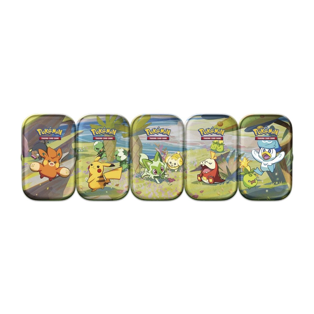 Pokemon TCG: Paldea Friends Mini Tin - Quaxly Card Game Pokemon   