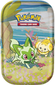 Pokemon TCG: Paldea Friends Mini Tin - Sprigatito Card Game Pokemon   