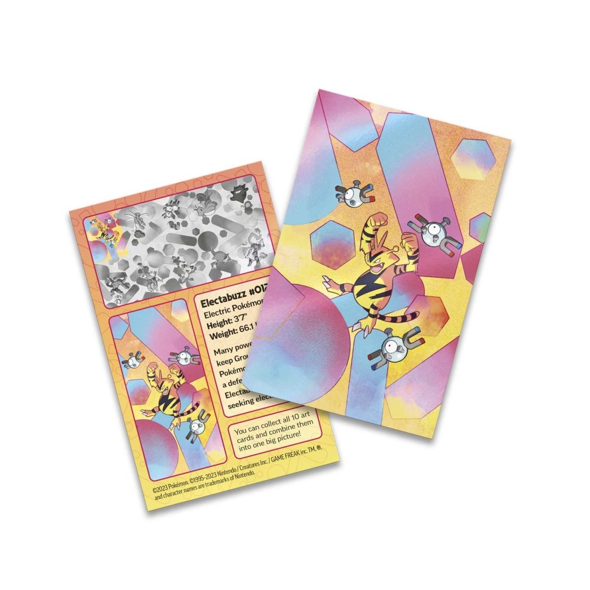 Pokémon TCG: Scarlet & Violet - 151 Mini Tin: Electabuzz & Magnemite - 2 Booster Packs Card Game Pokemon
