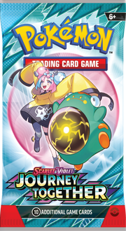 Pokemon TCG: Scarlet & Violet - Journey Together Scrafty - 3 Booster Pack Blister Card Game Pokemon