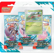 Pokemon TCG: Scarlet & Violet - Journey Together Yanmega - 3 Booster Pack Blister Card Game Pokemon