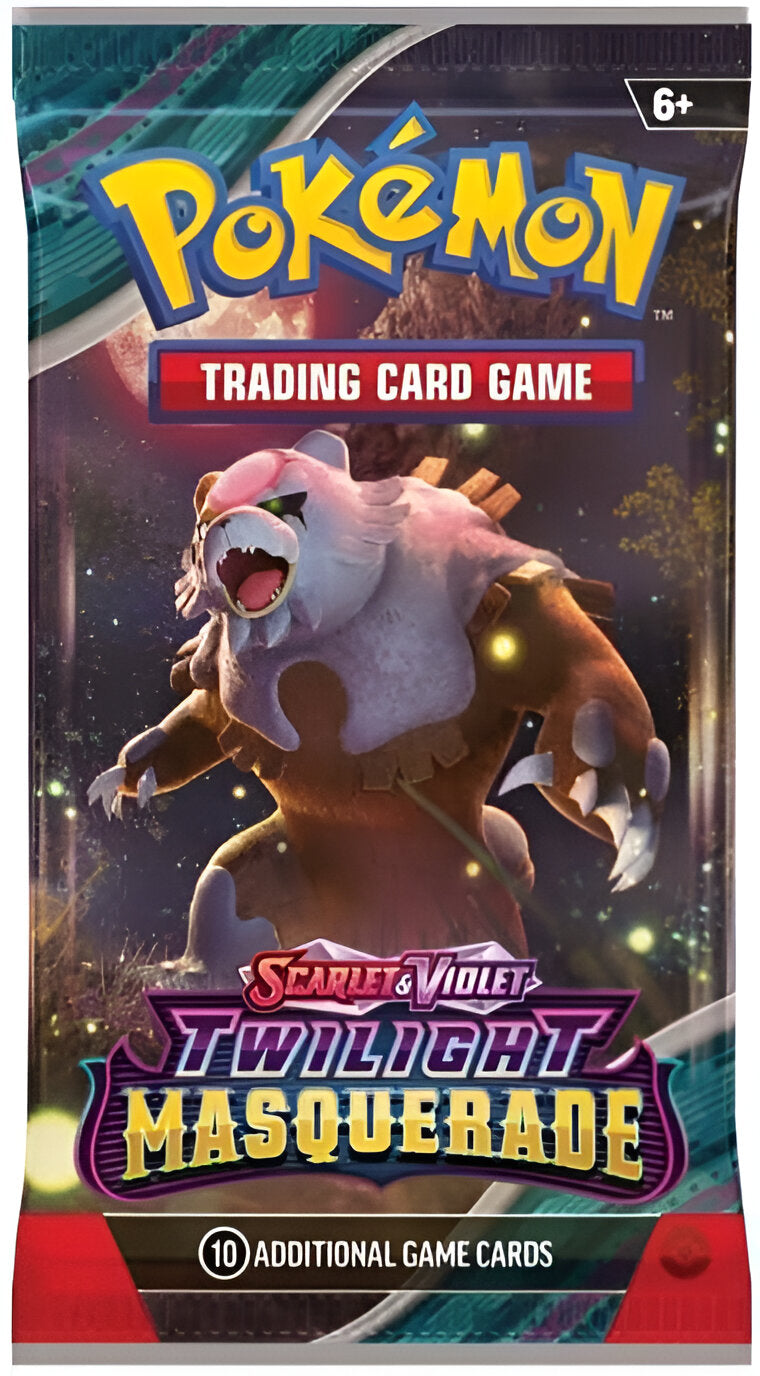 Pokémon TCG: Scarlet & Violet - Twilight Masquerade Booster (1-Pack) Card Game Pokemon