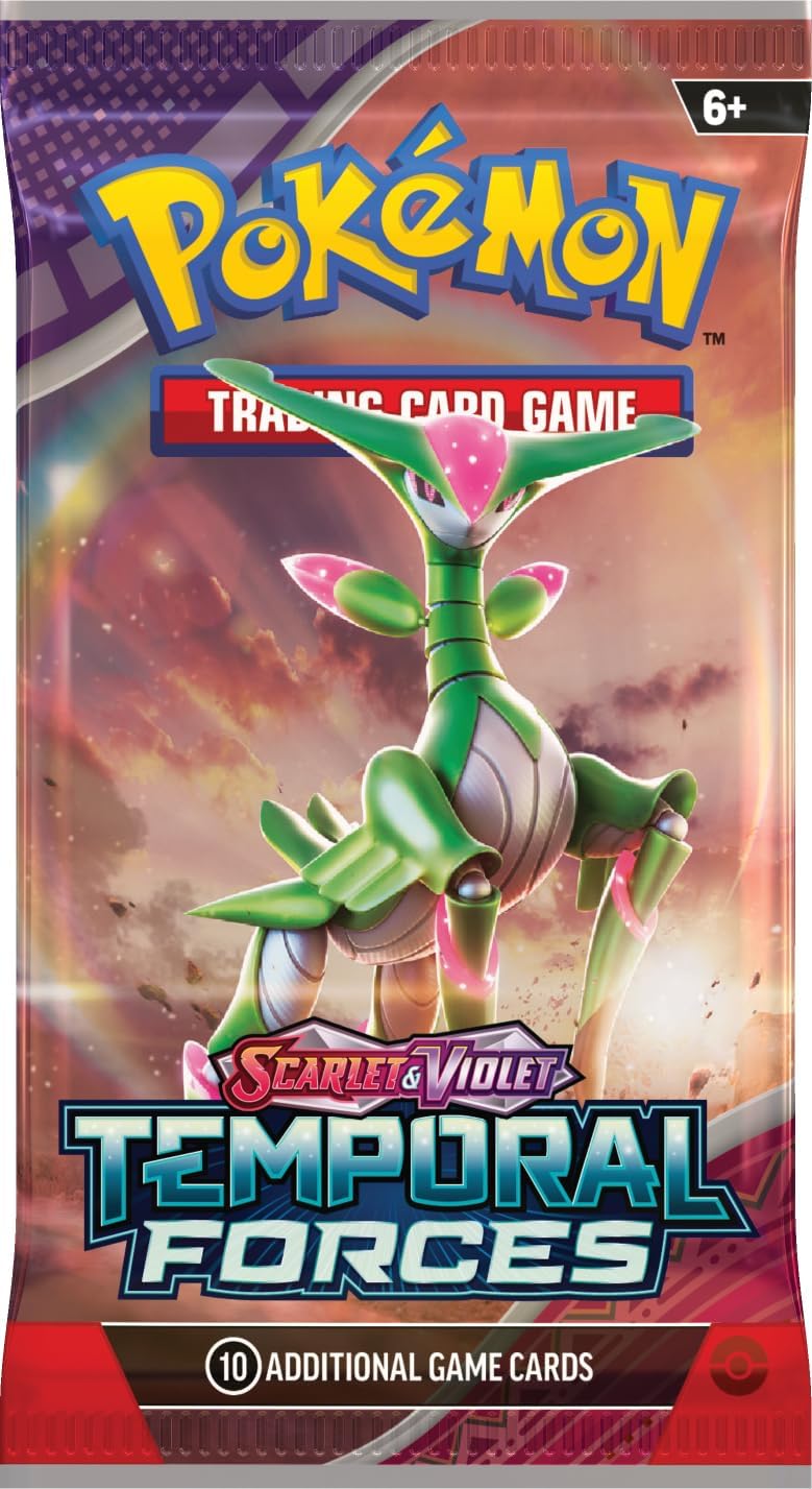 Pokemon TCG: Scarlet & Violet Temporal Forces Booster Pack - 1 Random Pack Card Game Pokemon