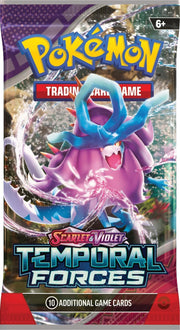 Pokemon TCG: Scarlet & Violet Temporal Forces Booster Pack - 1 Random Pack Card Game Pokemon