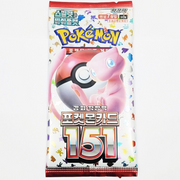 Pokemon TCG: Scarlet & Violet 3.5 - 151 Collection Booster Pack [KOR] - 1 Pack Card Game Pokemon