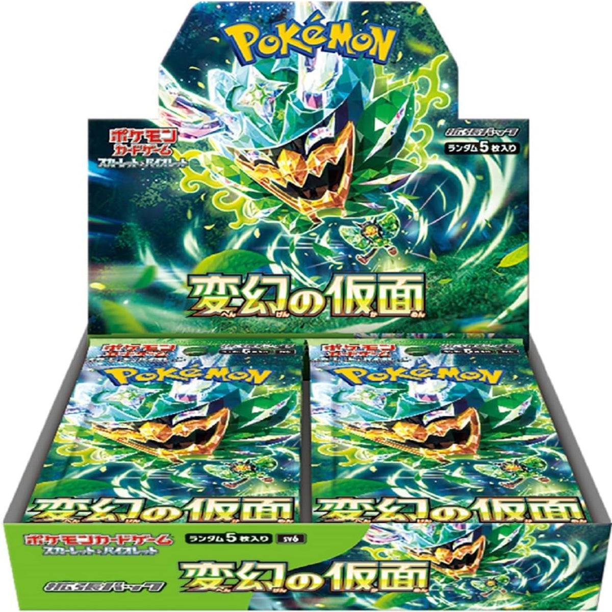 Pokémon TCG: Scarlet and Violet Mask of Change Booster Box [JPN] Card Game Pokemon