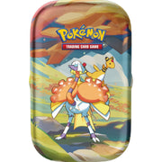 Pokemon TCG: Vibrant Paldea Mini Tins - Espathra & Ampharos Card Game Pokemon   