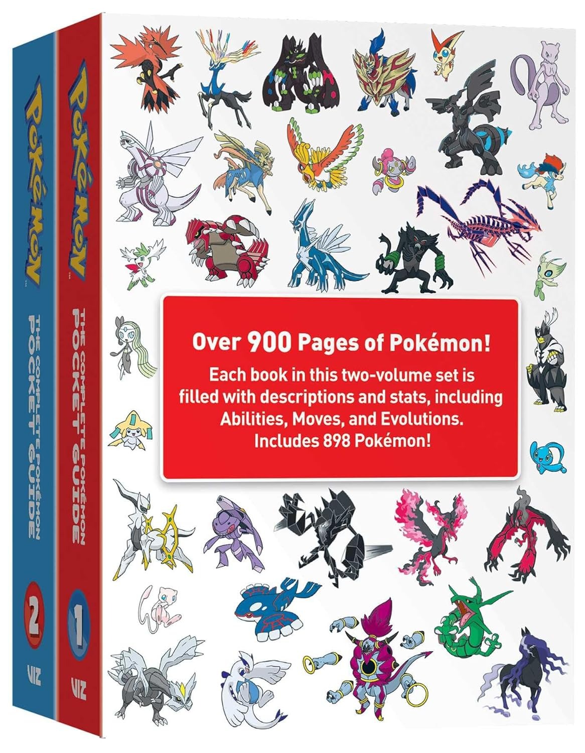 Pokemon: The Complete Pokemon Pocket Guide Box Set Manga Viz Media
