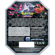 Pokemon Tin: Crown Zenith Galarian Moltres - 4 Packs Card Game Pokemon