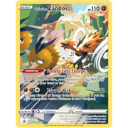 Pokemon Tin: Crown Zenith Galarian Zapdos - 4 Packs Card Game Pokemon