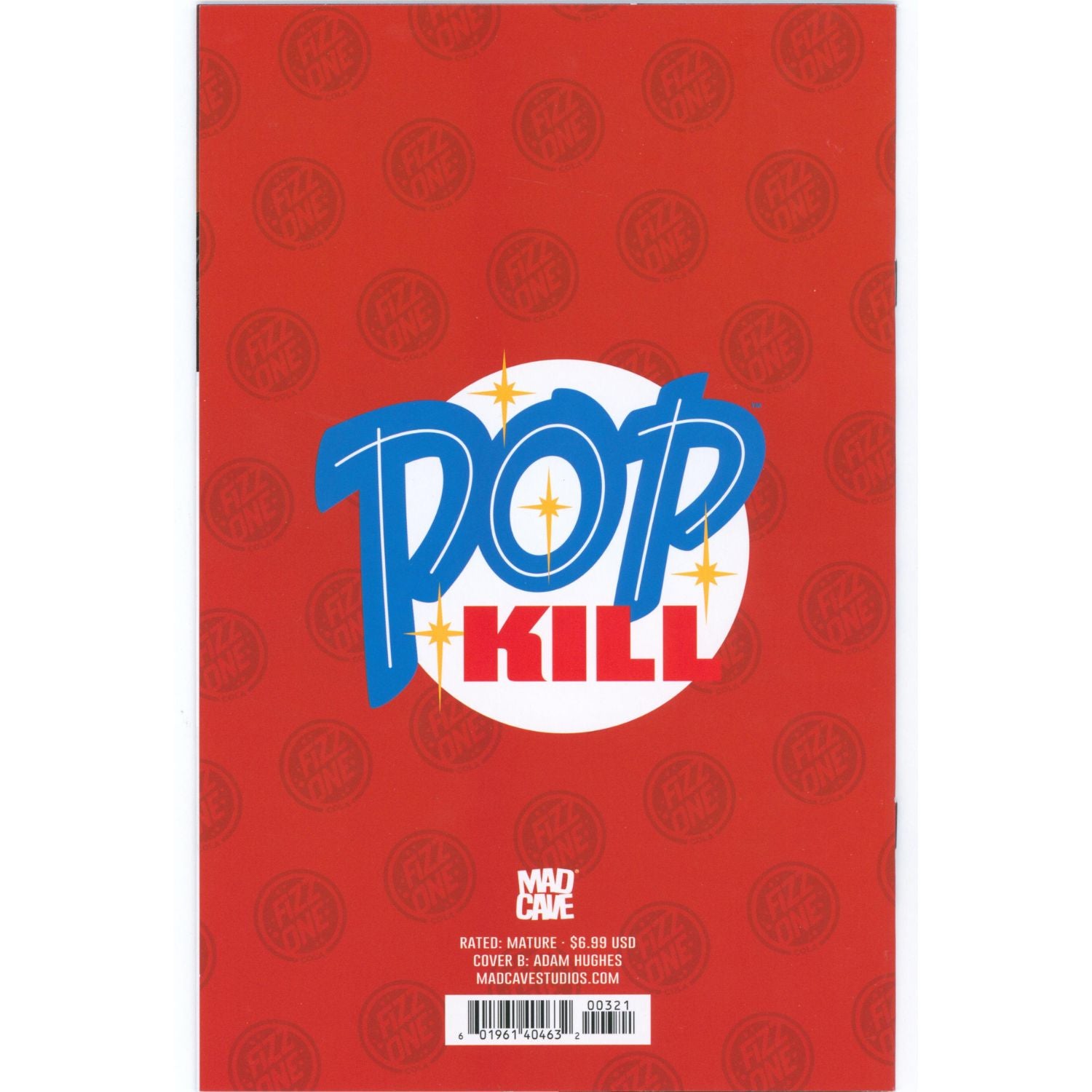 Pop Kill: #3 [Adam Hughes #3 CVR B] 2025 Comics Mad Cave