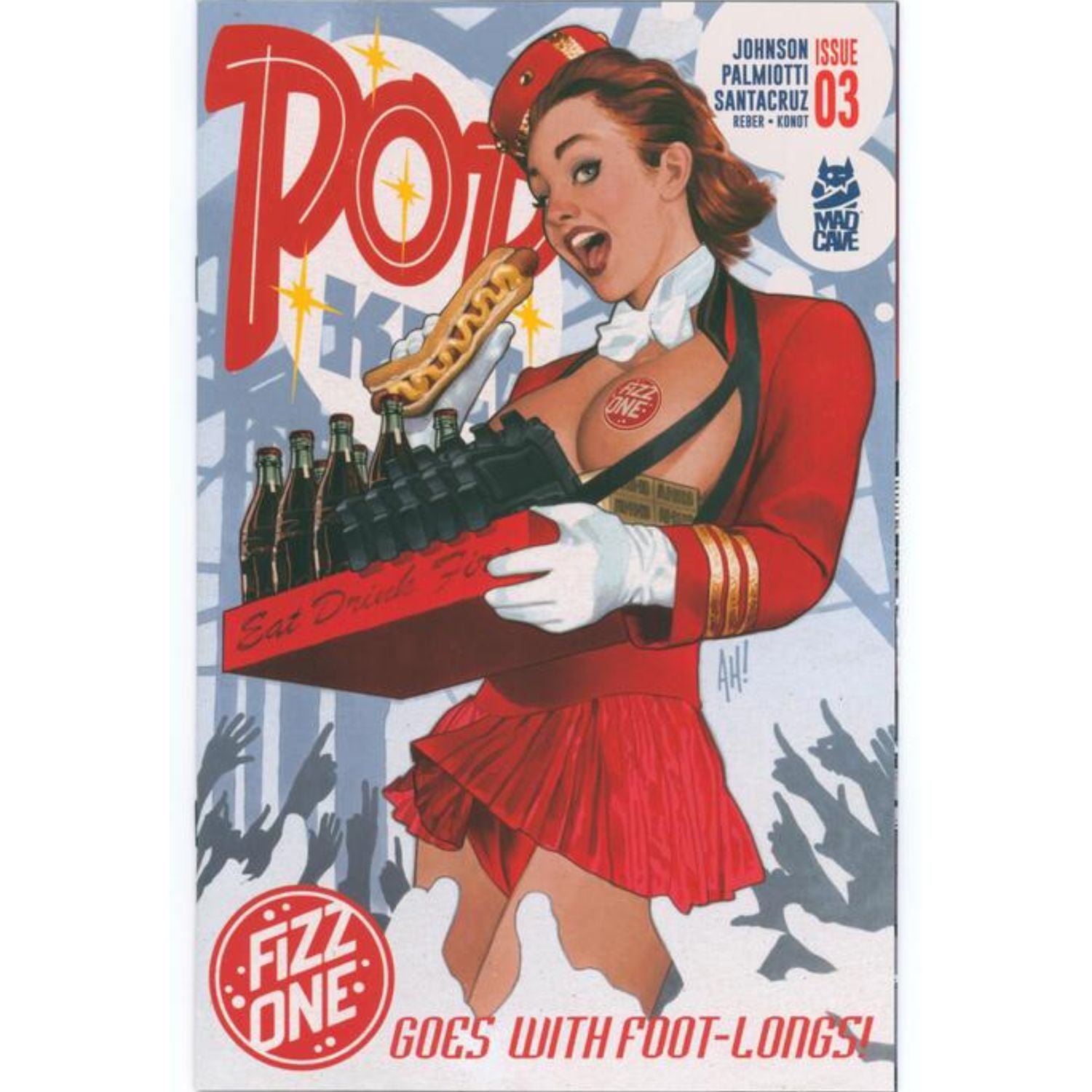 Pop Kill: #3 [Adam Hughes #3 CVR B] 2025 Comics Mad Cave
