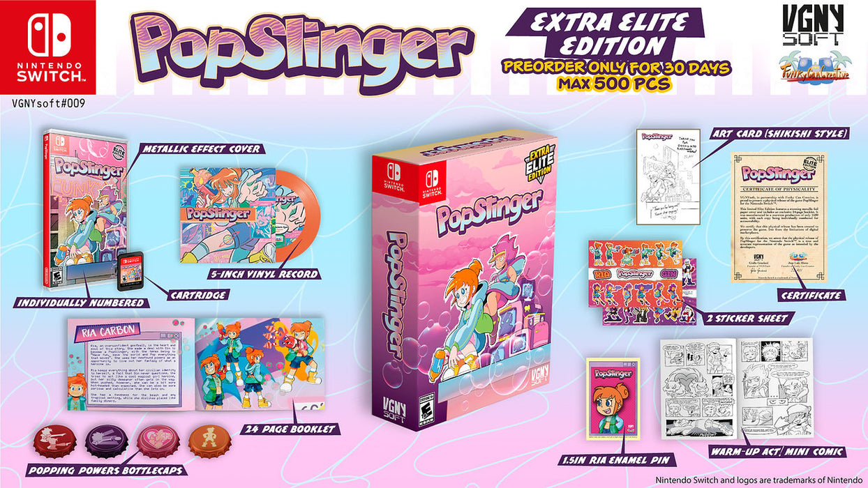PopSlinger - Extra Elite Edition [Nintendo Switch] Nintendo Switch Video Game VGNYsoft   