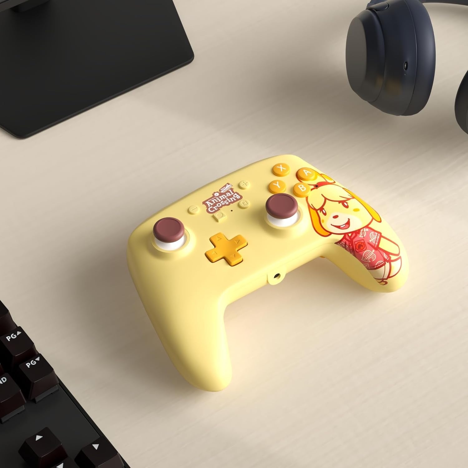 PowerA: Enhanced Wired Controller Animal Crossinga - Isabelle [Nintendo Switch Accessory] Nintendo Switch Accessory PowerA