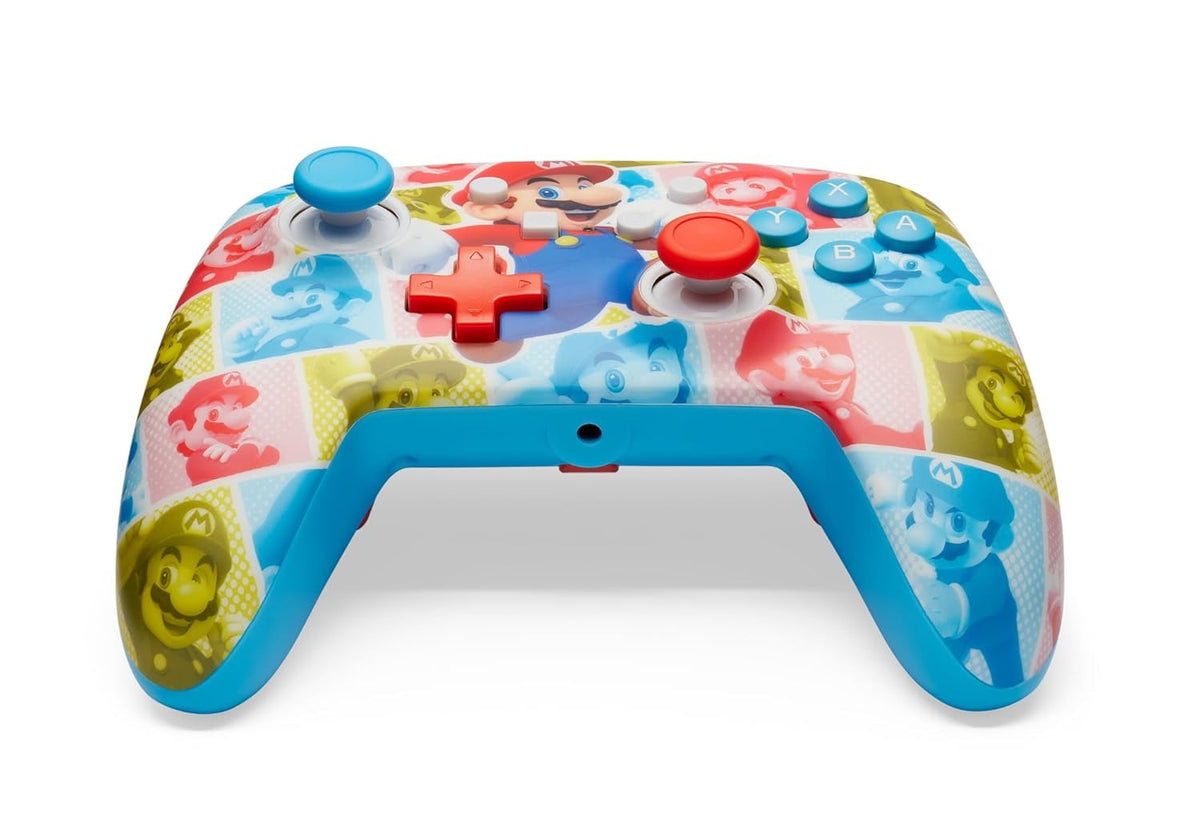 PowerA Enhanced Wired Controller - Mario Hero Reel [Nintendo Switch Accessory] Nintendo Switch Accessory PowerA