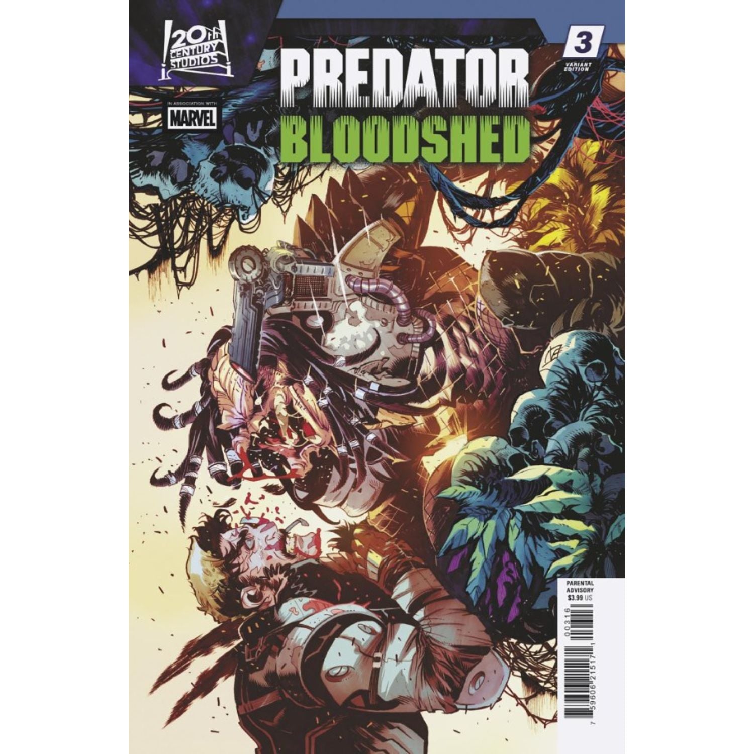 Predator Bloodshed: #3 [Federico Vicentini - 1:25] 2026 Comics Marvel Comics
