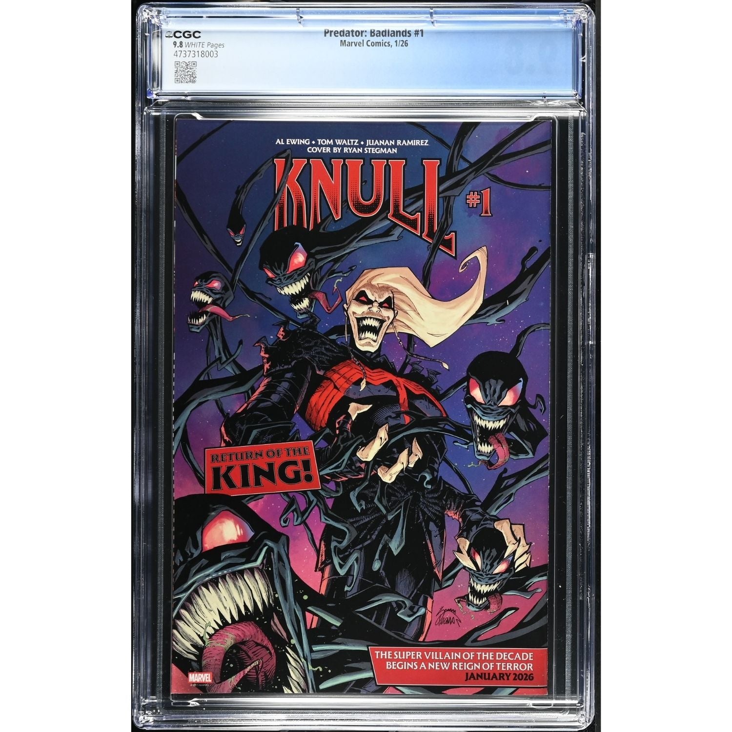 Predator Badlands: #1 [Juan Ferreyra CGC 9.8 CVR A] 2025 Comics Marvel Comics