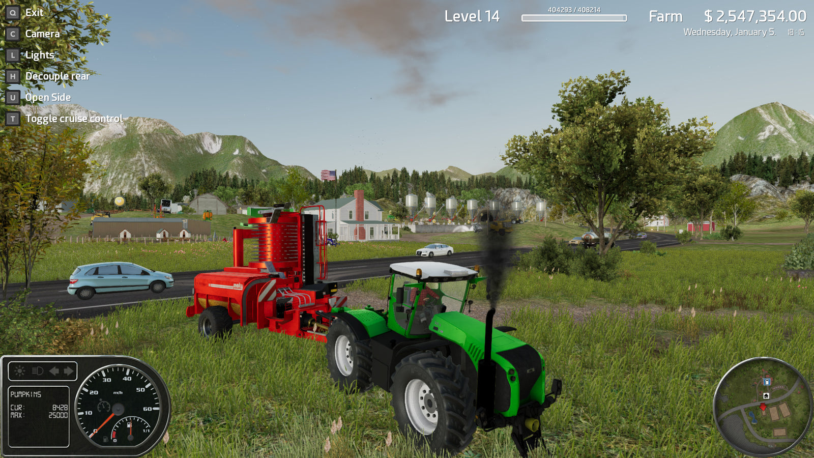 Professional Farmer: American Dream [German] [Nintendo Switch] Nintendo Switch Video Game UIG Entertainment