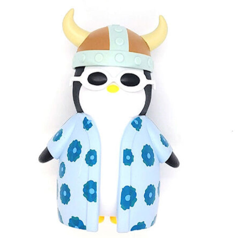 Pudgy Penguins: Authentic 4.5-Inch-Tall Figure (Viking Hat) Toys & Games Pudgy Penguins
