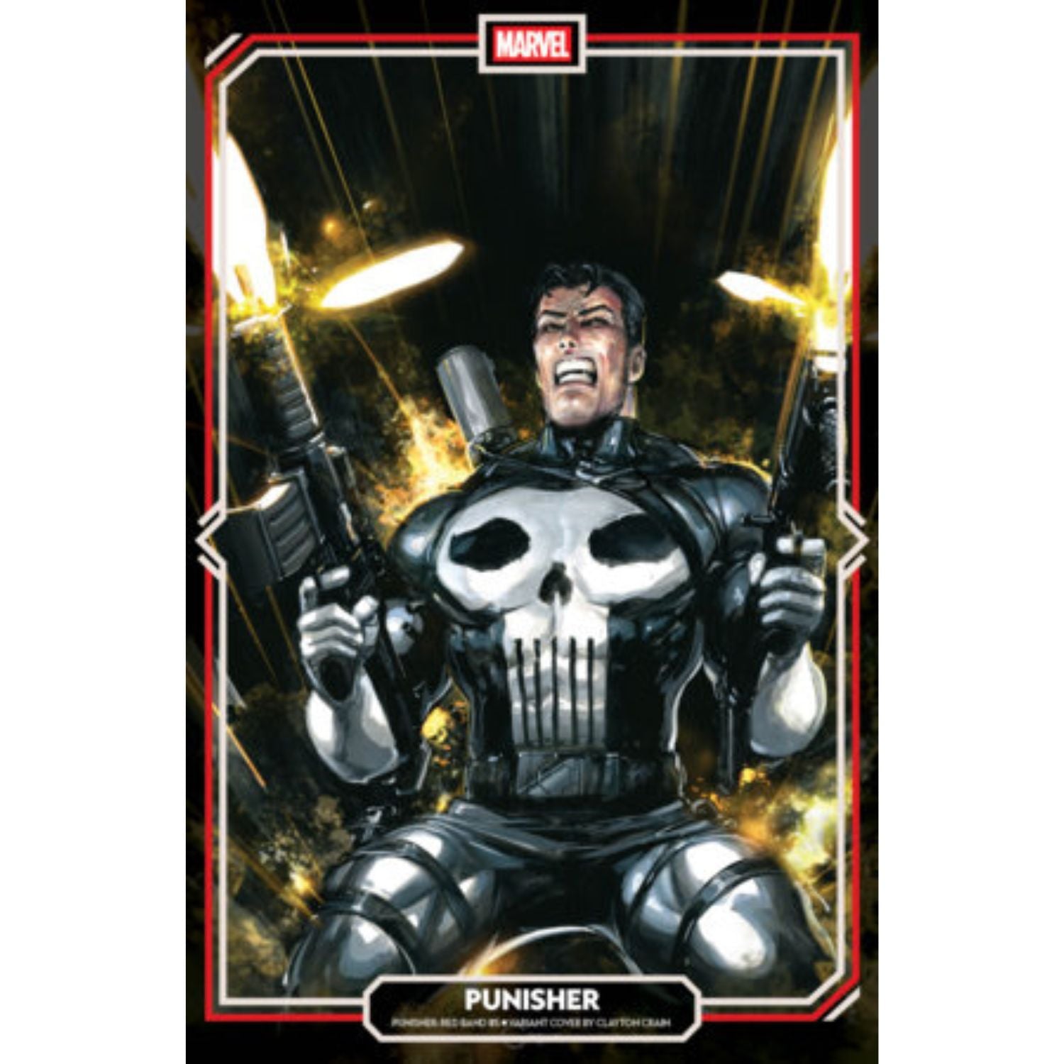 Punisher Red Band: #5 [Clayton Crain CVR B] 2025 Comics Marvel Comics