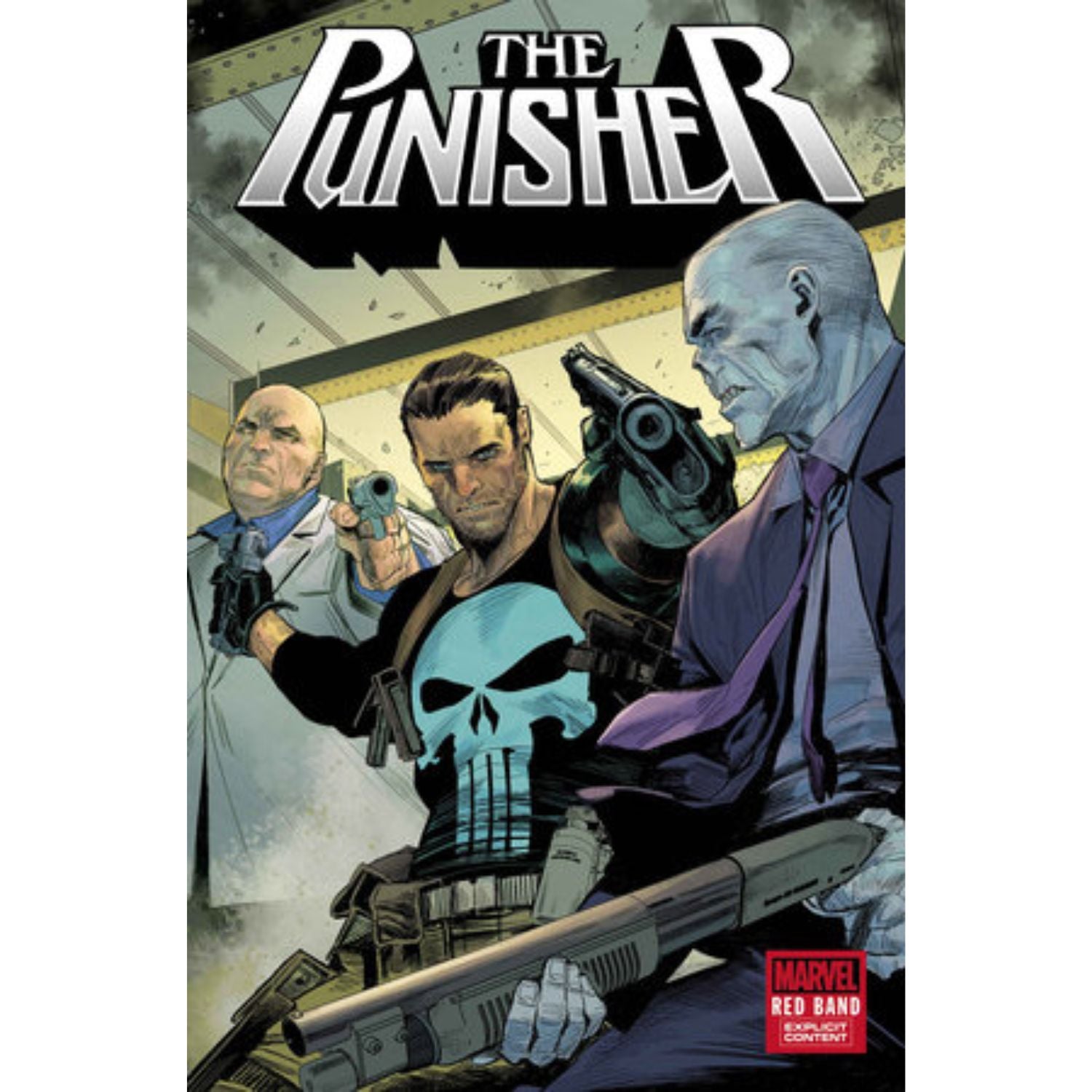 Punisher Red Band: #5 [Marco Checchetto CVR A] 2025 Comics Marvel Comics