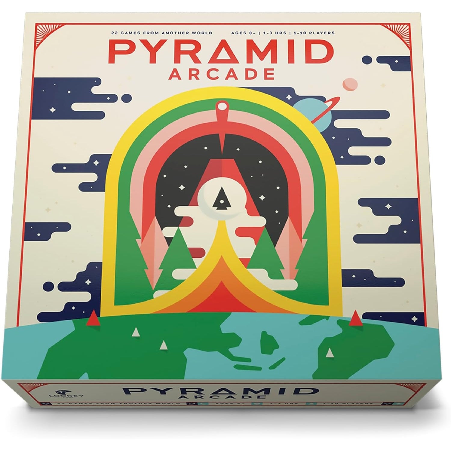 Pyramid Arcade [Board Game, 1-10 Players] Board Game Looney Labs