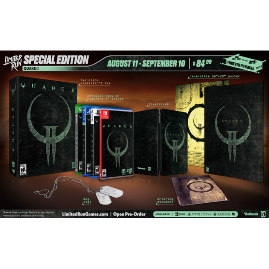 Quake 2 Special Edition - Limited Run #10 [Xbox One] Xbox One Video Game Limited Run Games   