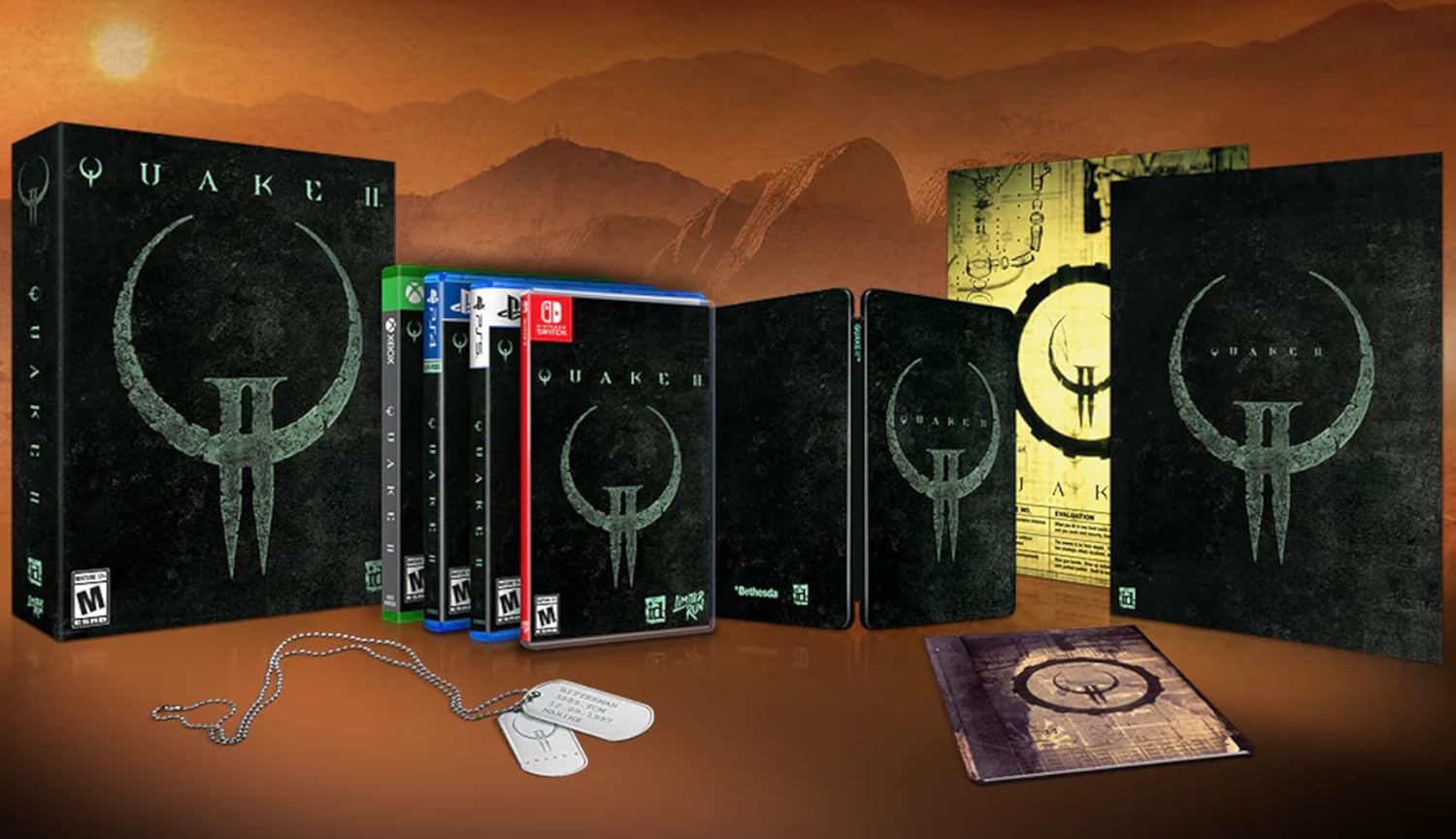 Quake 2 Special Edition - Limited Run #207 [Nintendo Switch] Nintendo Switch Video Game Limited Run Games   