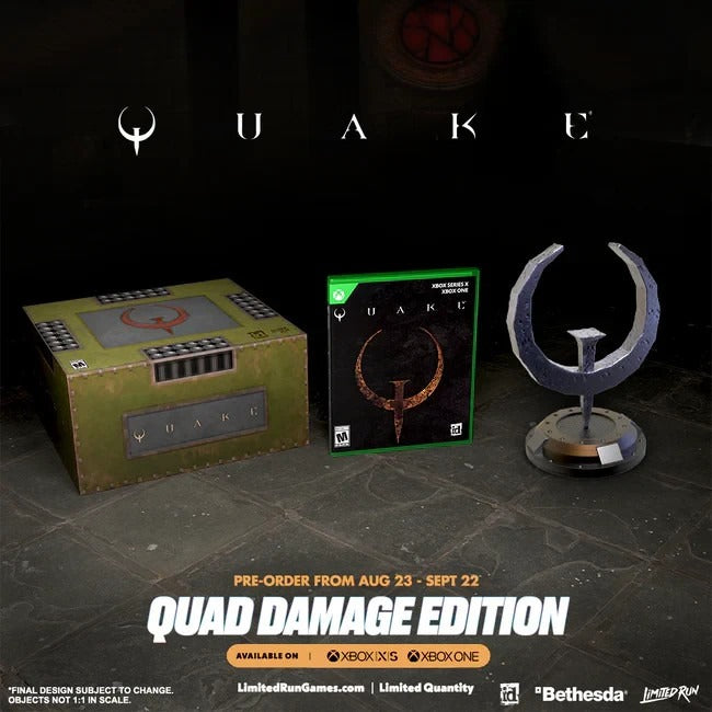 Quake: Quad Damage Edition - Limited Run #30 [Xbox One] Xbox One Video Game Limited Run Games