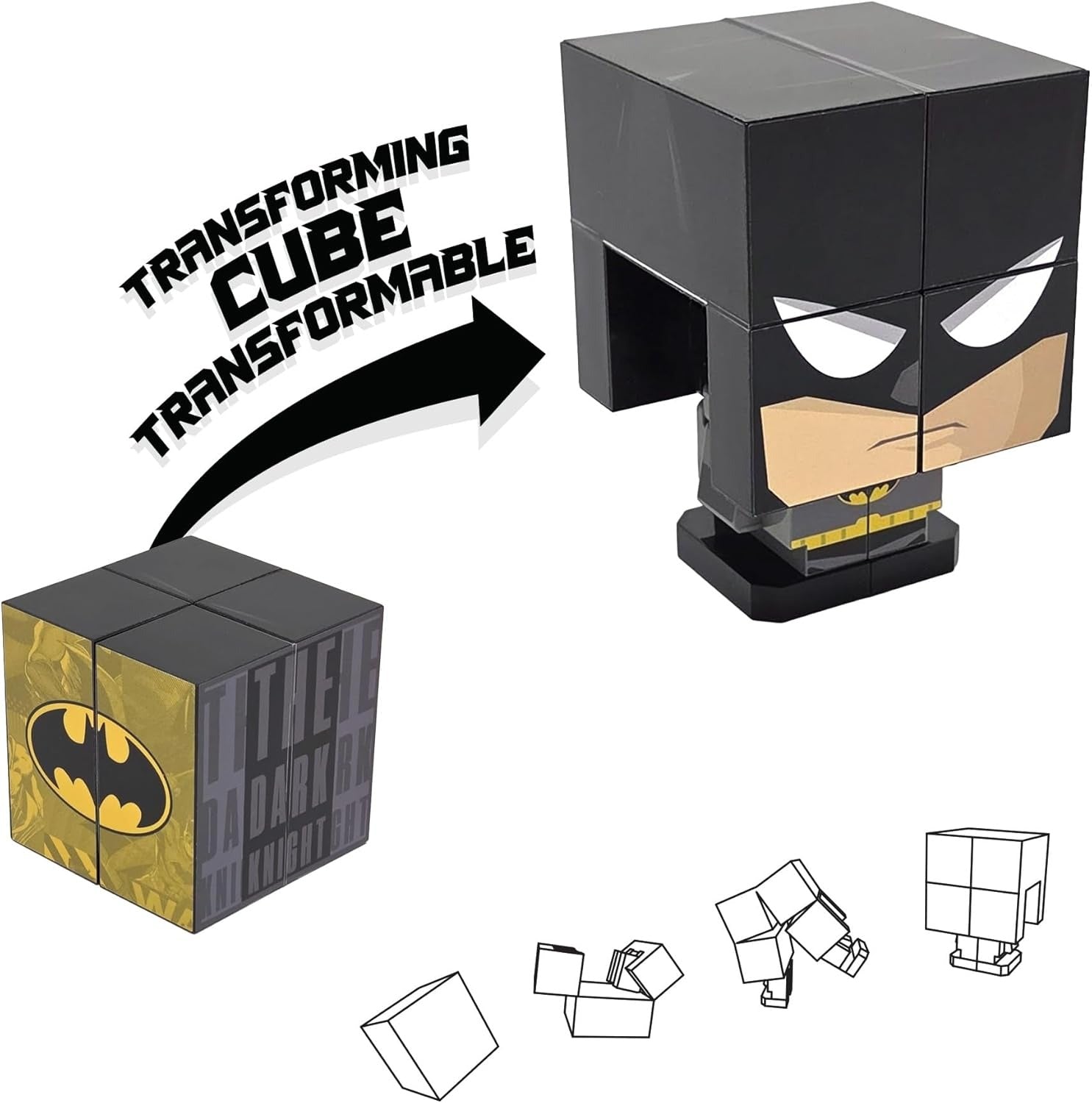 Qubi: Batman Transforming Cube Toys & Games McFarlane Toys