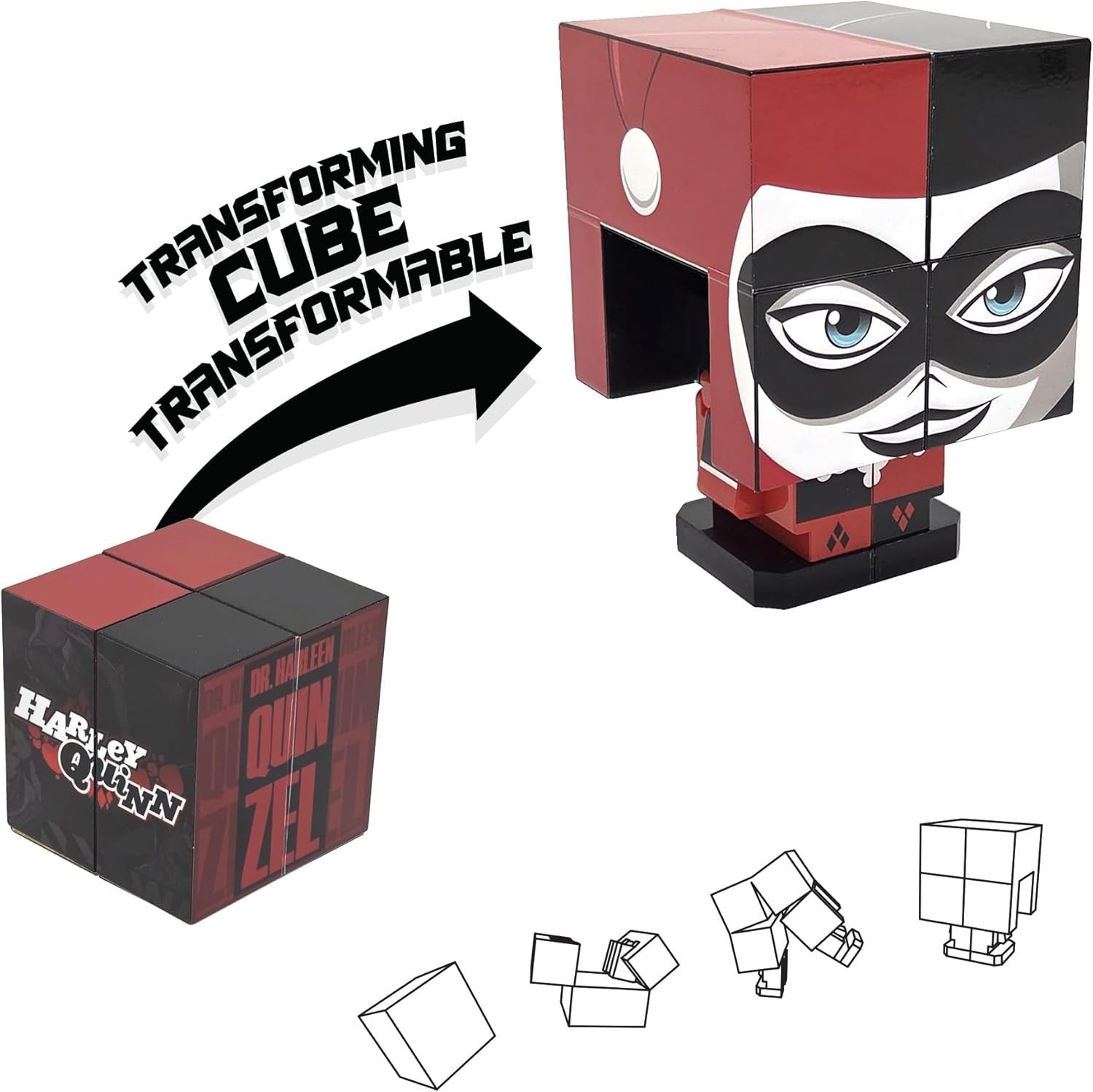 Qubi: Batman - Harley Quinn Transforming Cube Toys & Games McFarlane Toys