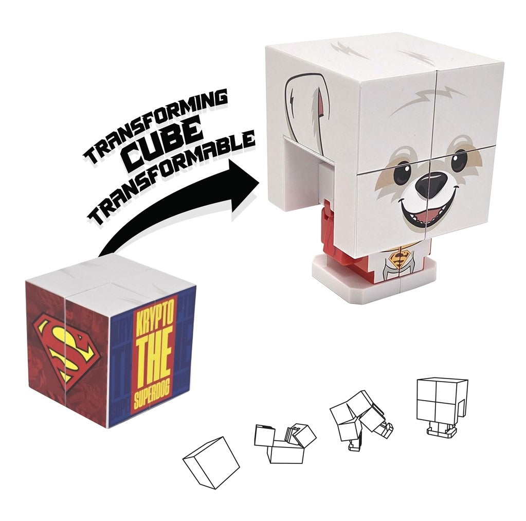 Qubi Superman - Krypto Transforming Cube Toys & Games McFarlane Toys