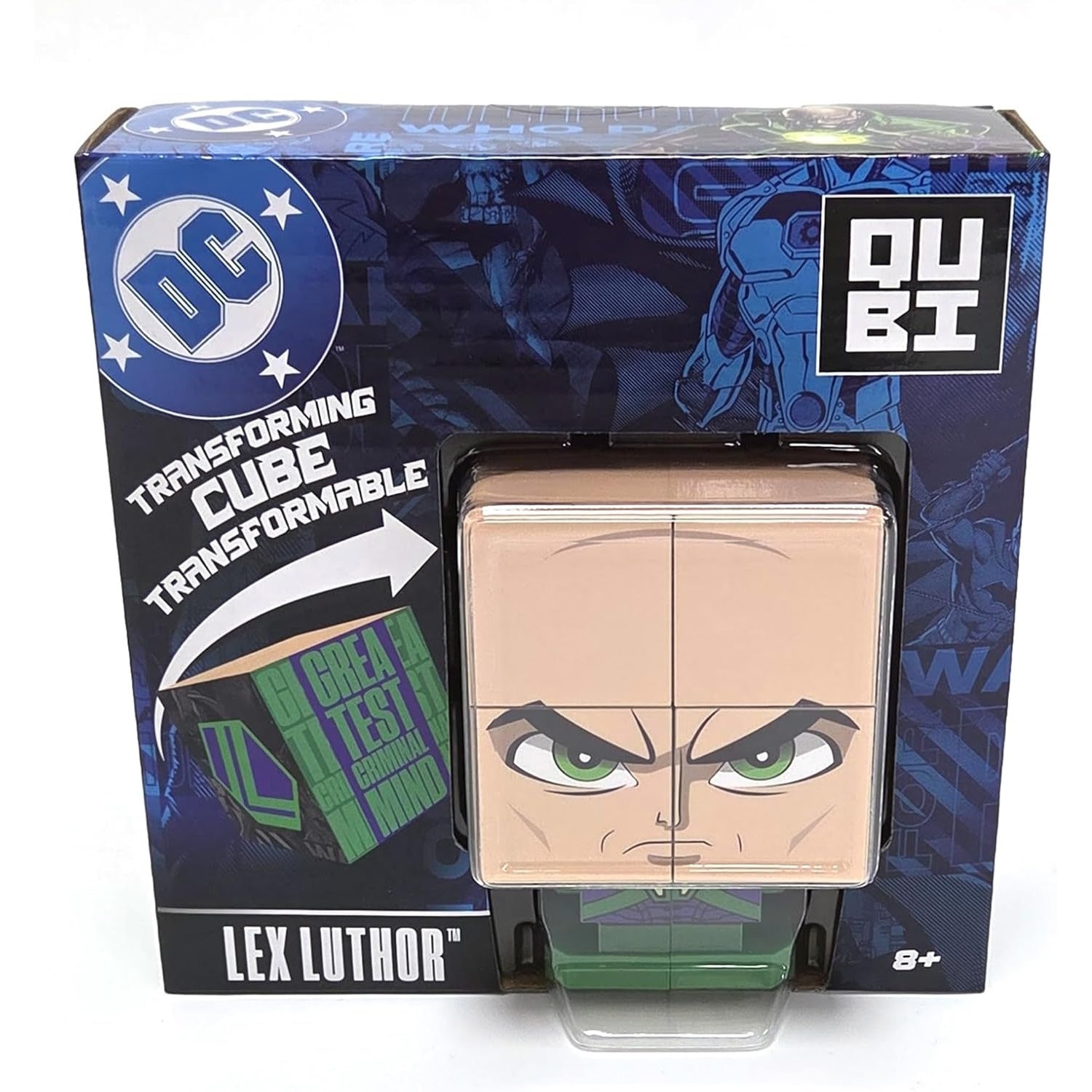 Qubi: Superman - Lex Luthor Transforming Cube Toys & Games McFarlane Toys