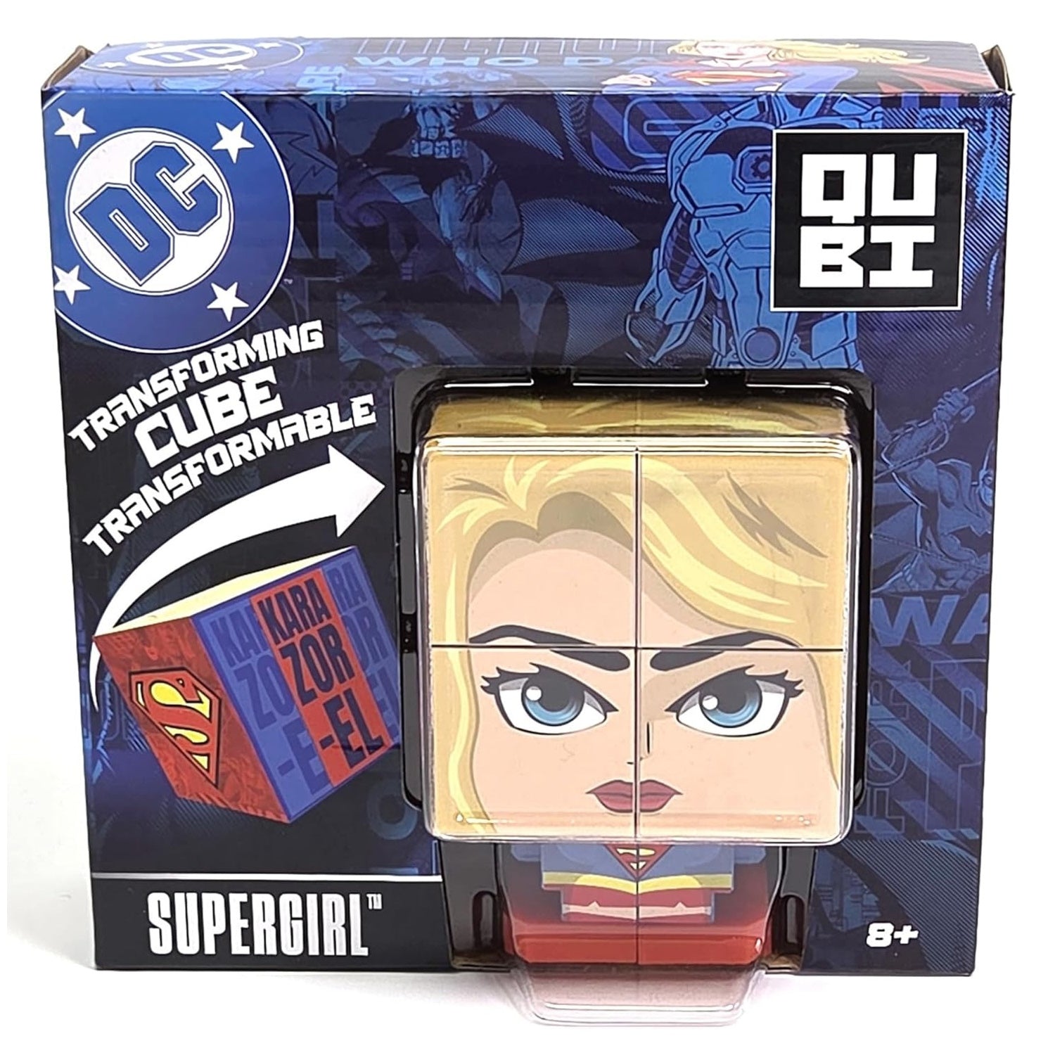 Qubi: Superman - Supergirl Transforming Cube Toys & Games McFarlane Toys