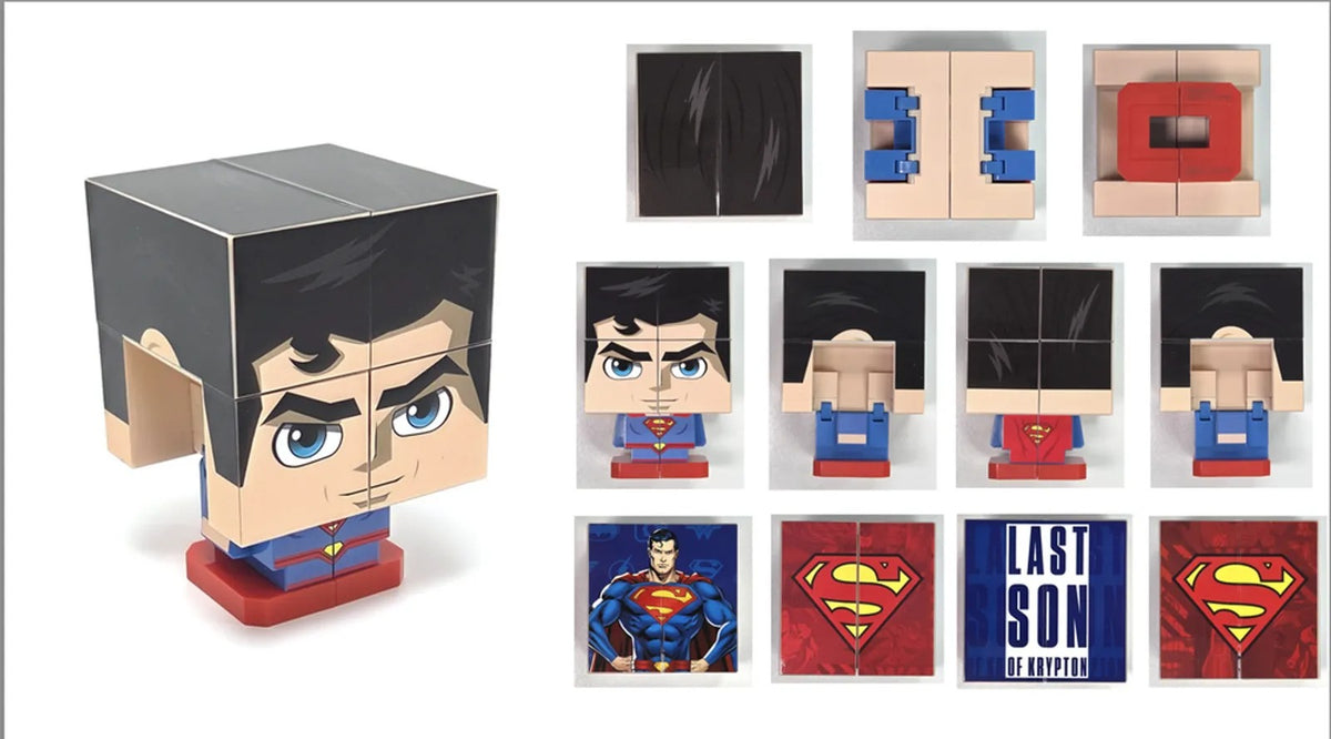 Qubi Superman - Superman Transforming Cube Toys & Games McFarlane Toys