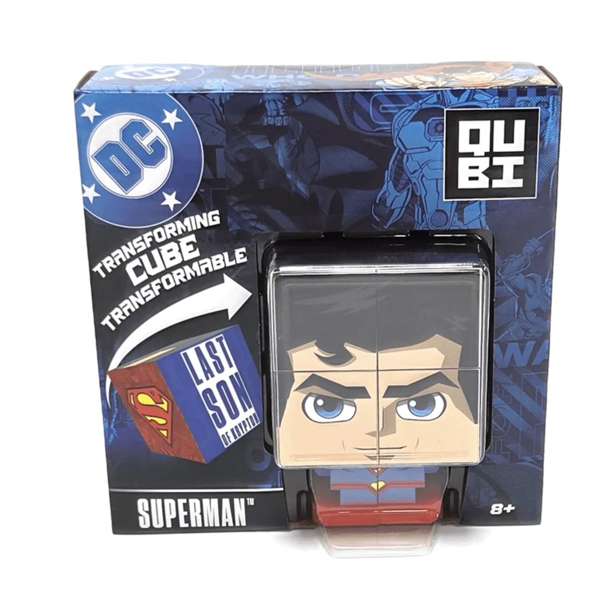Qubi Superman - Superman Transforming Cube Toys & Games McFarlane Toys
