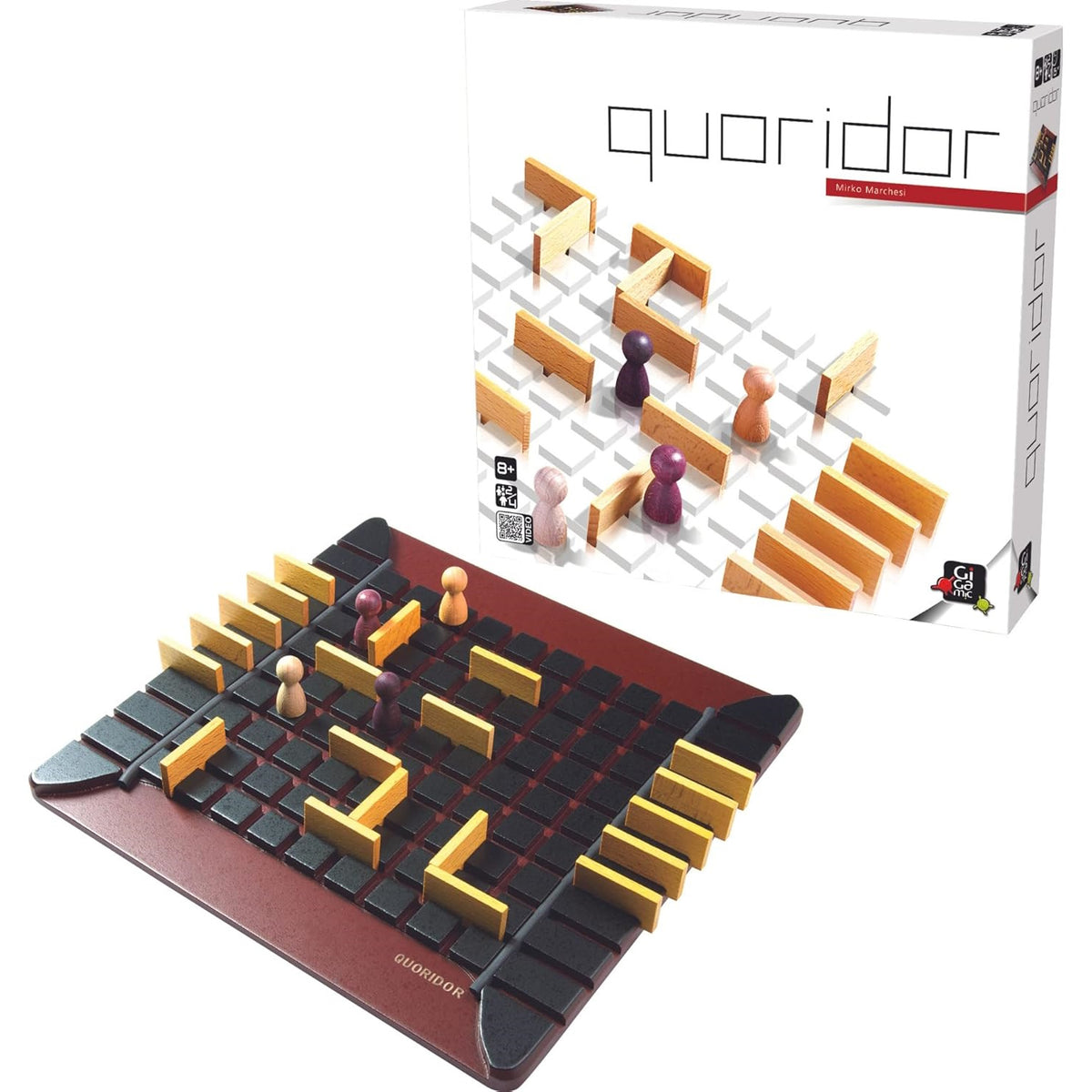 Quoridor [Board Game, 2 - 4 Players] Board Game Gigamic
